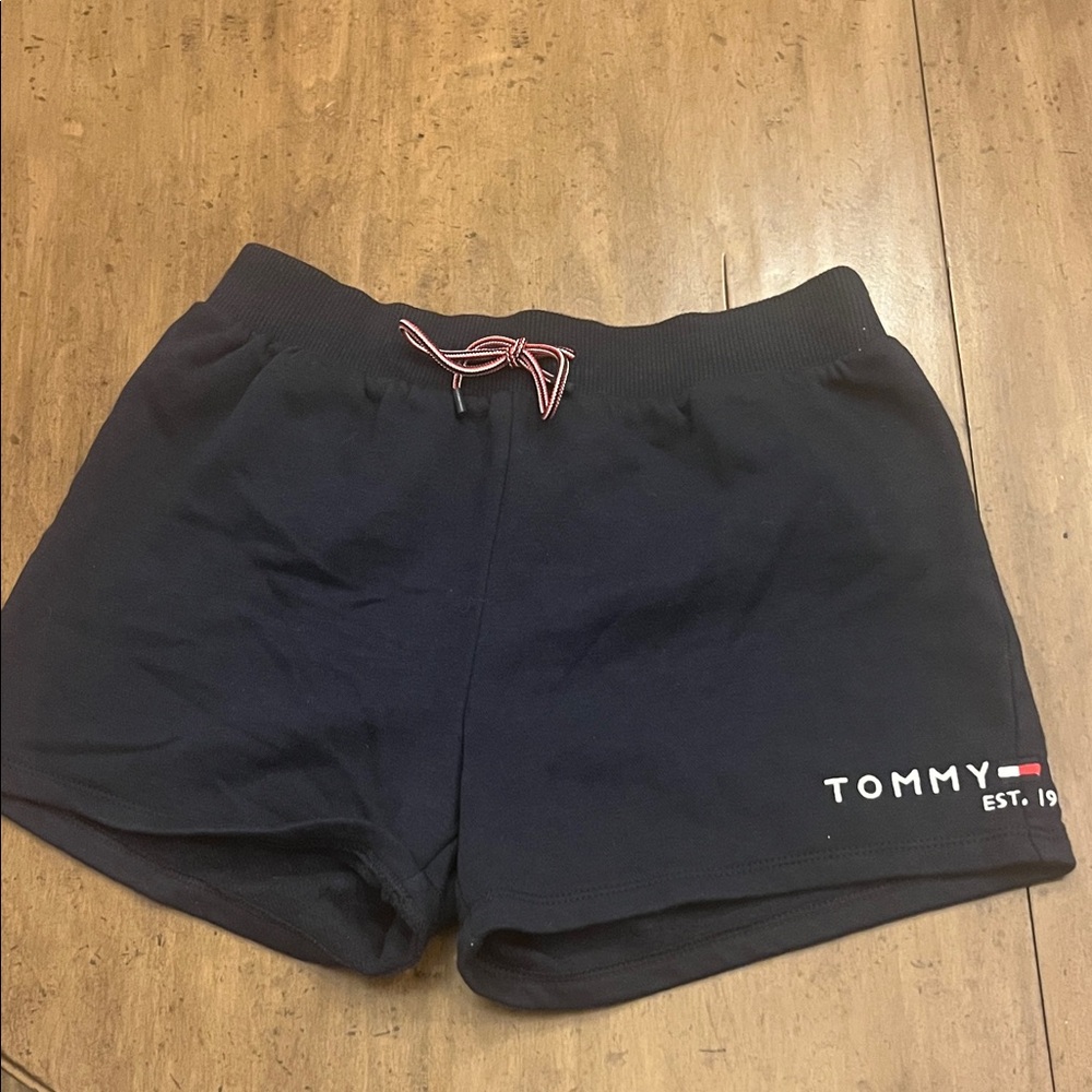 Tommy Hilfiger Women's Dark Blue Athletic Shorts